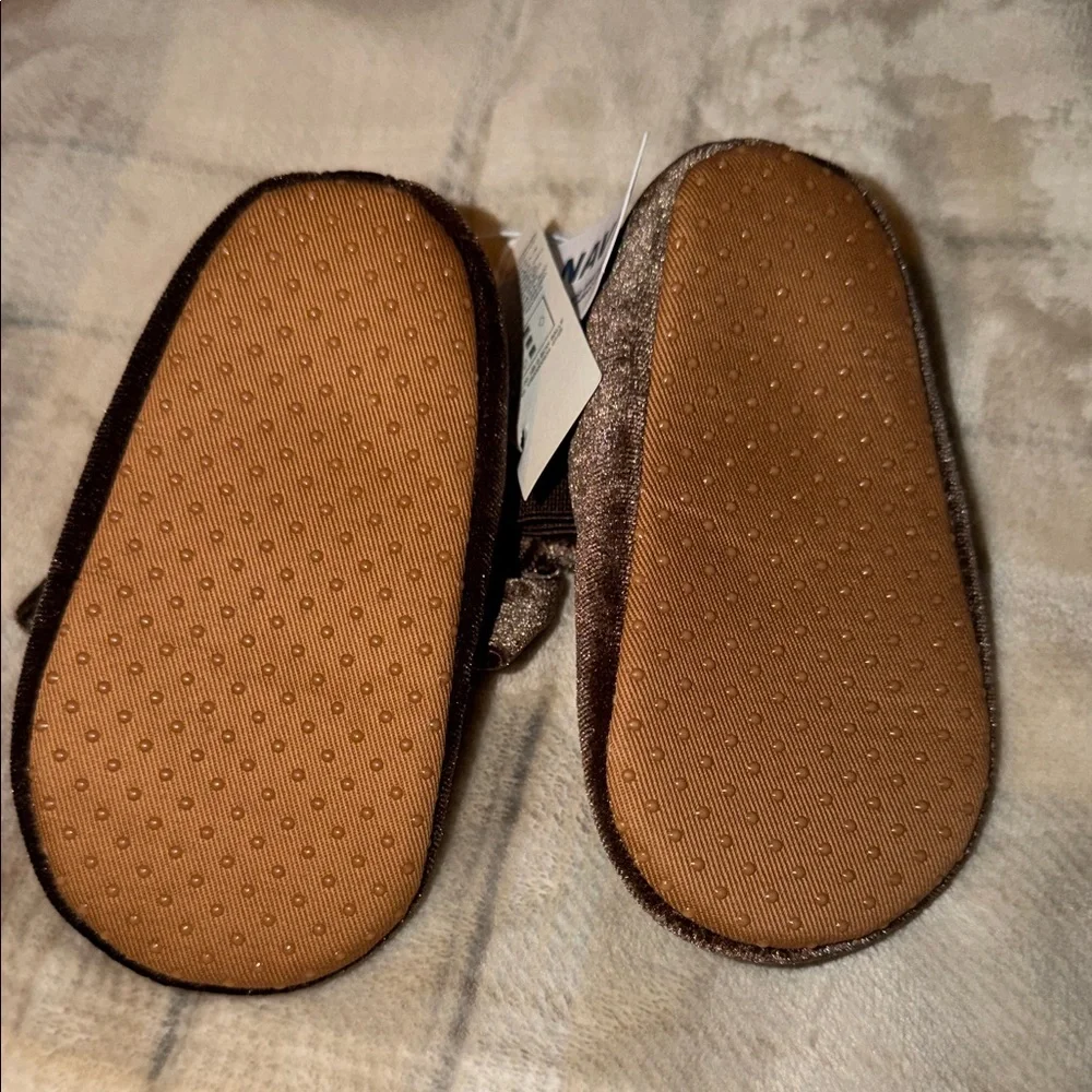 Old Navy Kids Brown Velvet Dress Shoes